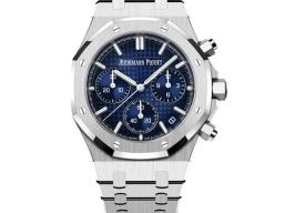 Audemars Piguet Royal Oak Chronograph 26240BC.OO.1320BC.04 (2025) - Blue dial 41 mm White Gold case