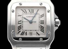 Cartier Santos Galbée 1564 (2018) - White dial 29 mm Steel case