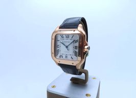 Cartier Santos WGSA0019 (2023) - Silver dial 40 mm Rose Gold case