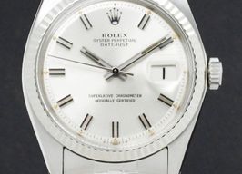 Rolex Datejust 1601 (1973) - Zilver wijzerplaat 36mm Staal