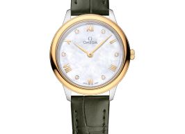 Omega De Ville 434.23.28.60.55.001 (2025) - White dial 28 mm Gold/Steel case