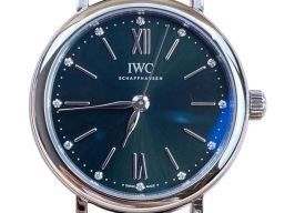 IWC Portofino IW357405 (2024) - Groen wijzerplaat 34mm Staal