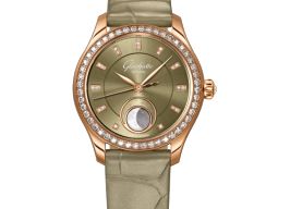 Glashütte Original Lady Serenade 1-35-14-05-15-04 (2026) - Green dial 33 mm Red Gold case