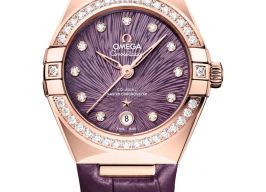 Omega Constellation 131.58.29.20.60.002 (2026) - Paars wijzerplaat 29mm Roségoud