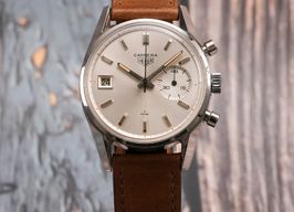 Heuer Carrera 3147S (1968) - Zilver wijzerplaat 36mm Staal