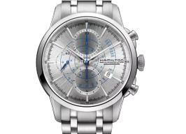 Hamilton Railroad H40656181 (2025) - Zilver wijzerplaat 44mm Staal