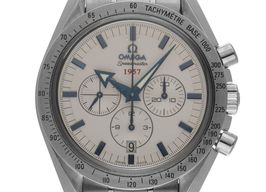 Omega Speedmaster Broad Arrow 321.10.42.50.02.001 (2012) - Zilver wijzerplaat 42mm Staal
