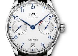 IWC Portuguese Automatic IW500705 (2023) - Silver dial 42 mm Steel case