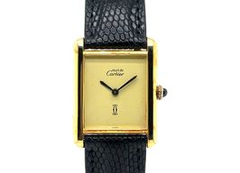 Cartier Tank Unknown (Unknown (random serial)) - Champagne dial 24 mm Steel case