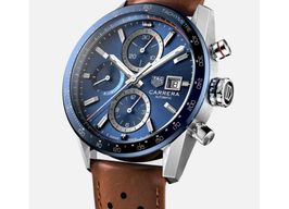TAG Heuer Carrera Calibre 16 CBM2112.FC6455 (2025) - Blue dial 41 mm Steel case