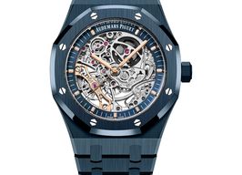 Audemars Piguet Royal Oak Double Balance Wheel Openworked 15416CD.OO.1225CD.01 (2025) - Transparent dial 41 mm Ceramic case
