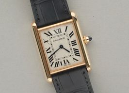 Cartier Tank Louis Cartier WGTA0067 (2023) - Zilver wijzerplaat 34mm Geelgoud