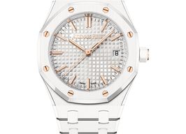 Audemars Piguet Jules Audemars 77350CB.OO.1266CB.01 (2025) - Silver dial 27 mm Rose Gold case