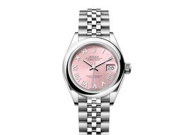 Rolex Lady-Datejust 279160-0013 (2024) - Pink dial 28 mm Steel case