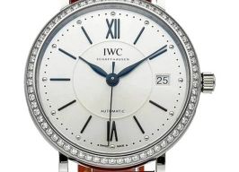 IWC Portofino Automatic IW458109 (2024) - Zilver wijzerplaat 37mm Staal