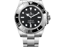Rolex Submariner No Date 124060 (2025) - Zwart wijzerplaat 41mm Staal