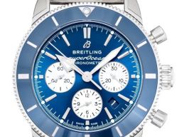 Breitling Superocean Heritage II Chronograph AB0162161C1A1 (2023) - Blue dial 44 mm Steel case
