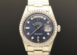 Rolex Day-Date 1804 (1973) - Silver dial 36 mm Platinum case