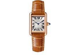 Cartier Tank Louis Cartier WGTA0010 (2025) - Silver dial 30 mm Rose Gold case