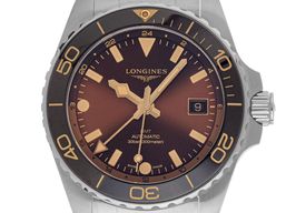 Longines HydroConquest L3.790.4.66.6 (2025) - Brown dial 41 mm Steel case