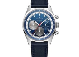 Zenith Chronomaster Original 03.3200.3600/52.C910 (2026) - Blue dial 38 mm Steel case