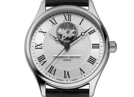 Frederique Constant Classics Heart Beat FC-310MC5B6 (2024) - Zilver wijzerplaat 40mm Staal