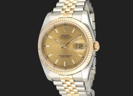 Rolex Datejust 36 116233 (2014) - 36 mm Gold/Steel case