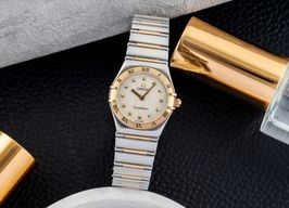 Omega Constellation 1371.71.00 (1998) - White dial 26 mm Gold/Steel case