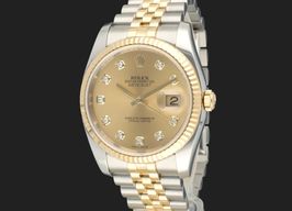 Rolex Datejust 36 116233 (2015) - 36mm Goud/Staal