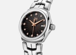 TAG Heuer Link Lady WBC131F.BA0649 (2024) - Zwart wijzerplaat 32mm Staal