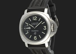 Panerai Luminor Marina PAM01005 (2016) - Zwart wijzerplaat 44mm Staal