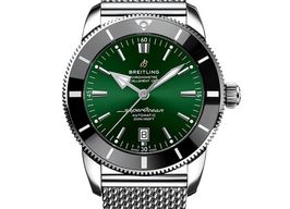 Breitling Superocean Heritage AB2020121L1A1 (2024) - Groen wijzerplaat 46mm Staal