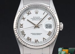 Rolex Datejust 36 16234 (2005) - White dial 36 mm Steel case