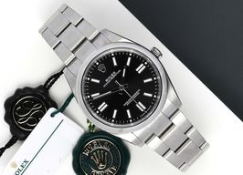 Rolex Oyster Perpetual 41 124300 (2022) - Zwart wijzerplaat 41mm Staal