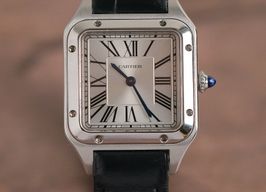 Cartier Santos Dumont WSSA0023 (2024) - Silver dial 28 mm Steel case