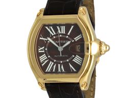 Cartier Roadster 3103 (2008) - Zwart wijzerplaat 42mm Roségoud