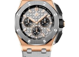 Audemars Piguet Royal Oak Offshore 26420OI.OO.A015VE.01 (2023) - Grijs wijzerplaat 43mm Roségoud