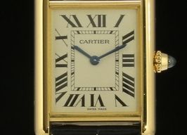 Cartier Tank Louis Cartier WGTA0067 (2021) - White dial 34 mm Yellow Gold case