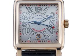 Franck Muller Conquistador Cortez 10000 (2015) - Zilver wijzerplaat 41mm Geelgoud