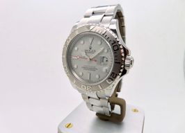 Rolex Yacht-Master 40 16622 (2005) - Zilver wijzerplaat 40mm Staal