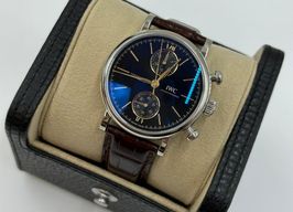 IWC Portofino IW391404 (2025) - Zwart wijzerplaat 39mm Staal