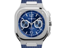 Bell & Ross BR 05 BR05C-BLU-ST/SRB (2025) - Blauw wijzerplaat 43mm Staal