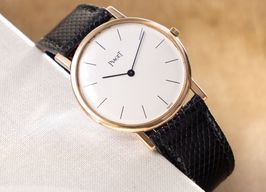 Piaget Altiplano 903-1 (1960) - Silver dial 31 mm Rose Gold case