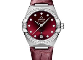 Omega Constellation 131.18.36.20.61.001 (2025) - Rood wijzerplaat 36mm Staal