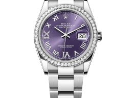 Rolex Datejust 36 126284RBR (2025) - Paars wijzerplaat 36mm Staal