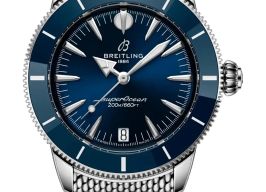 Breitling Superocean Heritage A10390161C1A1 (2026) - Blauw wijzerplaat 36mm Staal