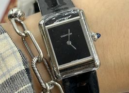 Cartier Tank WSTA0071 (2025) - Black dial 30 mm Steel case