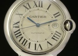 Cartier Ballon Bleu 42mm W69012Z4 (2018) - Zilver wijzerplaat 42mm Staal
