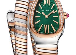 Bulgari Serpenti 102790 (2025) - Green dial 35 mm Steel case