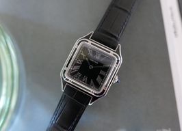 Cartier Santos Dumont WSSA0046 (2022) - Black dial 31 mm Steel case